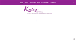 Desktop Screenshot of kaeleyarayne.com